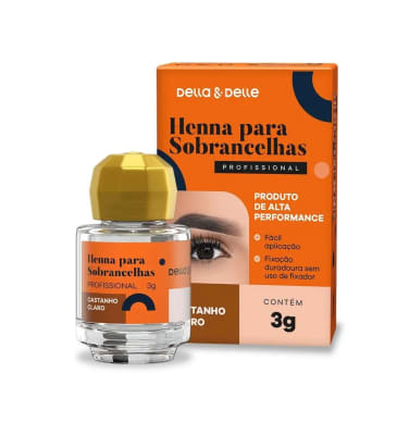 Henna Della Delle 3g - Castaño Claro1