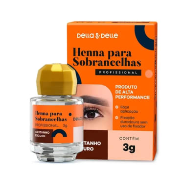 Henna Della Delle 3g - Castaño Oscuro1