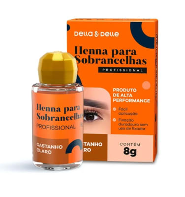 Henna Della Delle 8g - Castaño Claro1