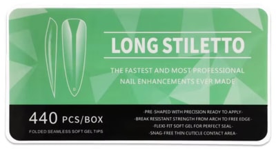 Tip SoftGel C - Stilleto Largo Normal1