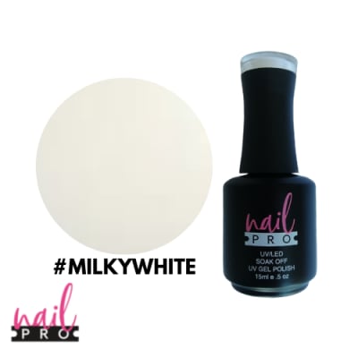 Esmalte SP Milky White 15ml Nail Pro1