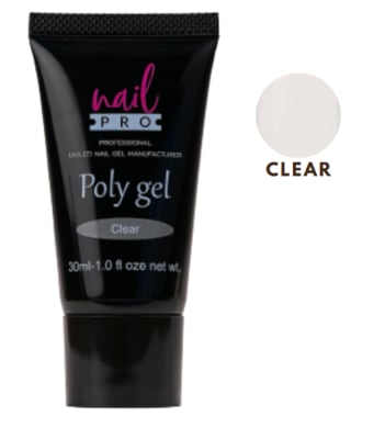 Polygel Clear 30ml Nail Pro1