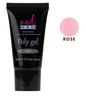 Polygel Rose 30ml Nail Pro1
