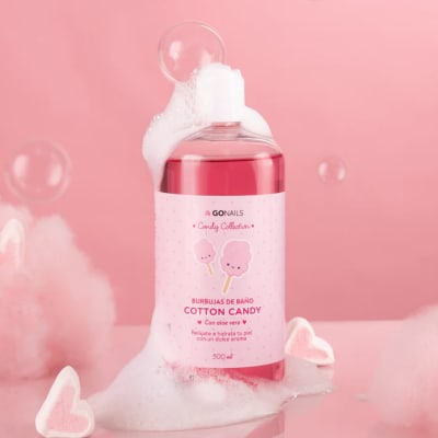 Burbujas de Baño 500ml - Cotton Candy - Go Nails1