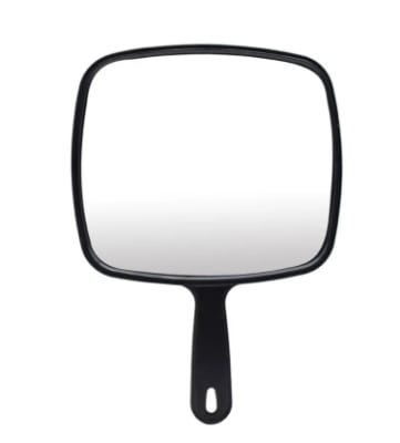 Espejo de Mano Grande (Negro)1