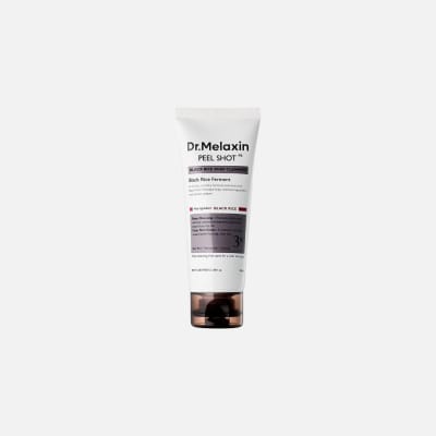 Dr Melaxin Peel Shot Black Rice Whip Cleanser 100ml1