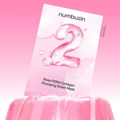 Numbuzin N°2 Rose PDRN Collagen Plumping Sheet Mask 33ml4