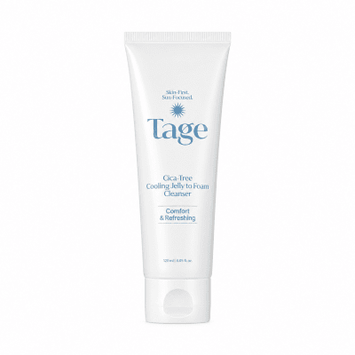 Tage Cica-Tree Cooling Jelly to Foam Cleanser 120ml1