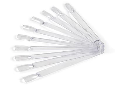 Mostrario Uñas Transparente 50u1