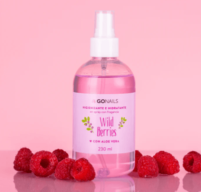 Higienizante Manos Y Pie Wild Berries 230ml GoNails1