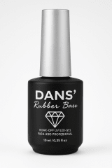 Base Rubber Gel Transparente 10ml Dans