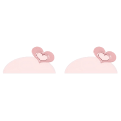 Flat Pads Tecnica Coreana - Corazon (Rosa)
