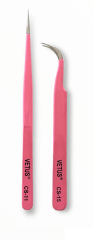 Set Pinzas Rosa - Recta (CS - 11) y Curva (CS-15) Vetus