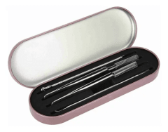 Estuche Metalizado PPinza Rosa