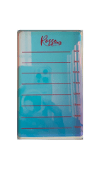 Soporte Pestañas Acrilico - Rectangular