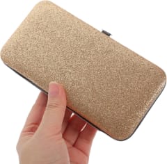 Estuche Pinzas Magnetico - Dorado