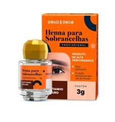 Henna Della Delle 3g - Castaño Oscuro