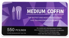 Tip SoftGel C - Coffin Medio Prelimado
