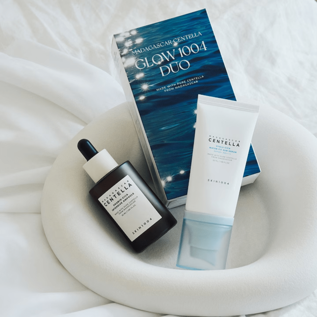 SKIN1004 Madagascar Centella Glow 1004 Duo – Hidratación + Glow Coreano3