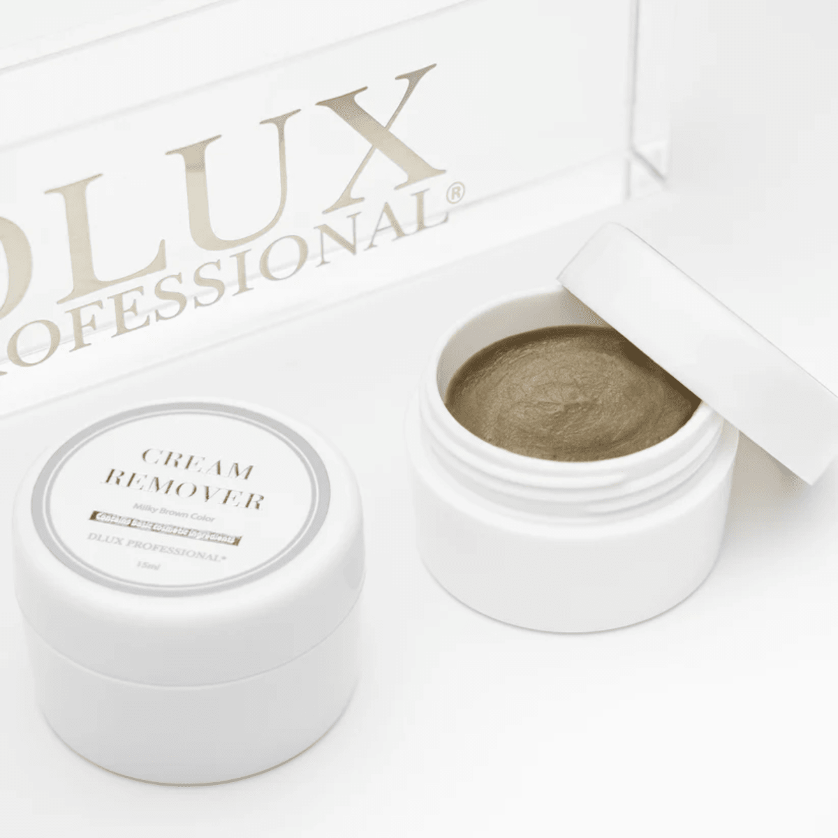 DLUX Removedor Crema Milky Brown 15 ml4