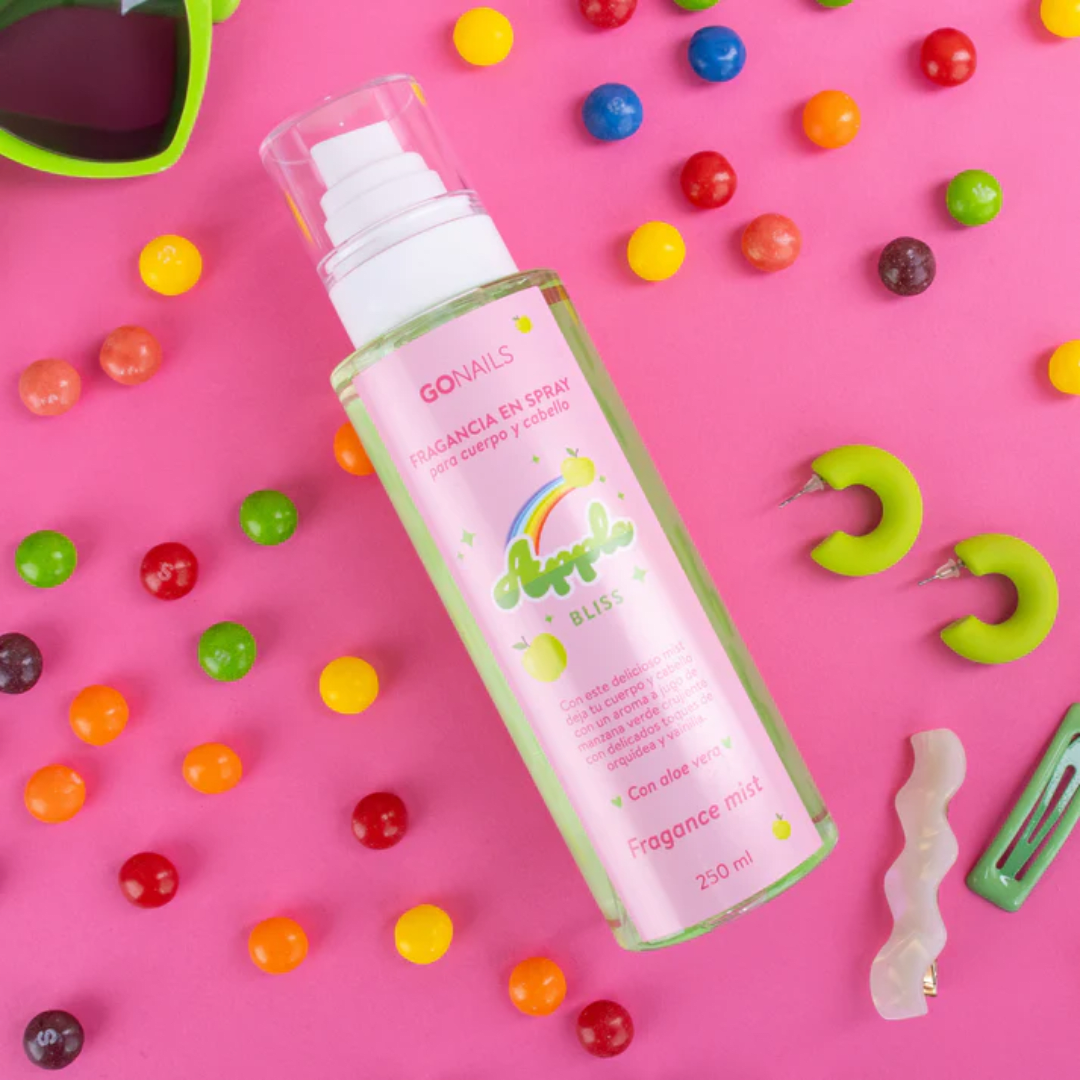 Fragancia para Cuerpo y Cabello 250ml Go Nail3