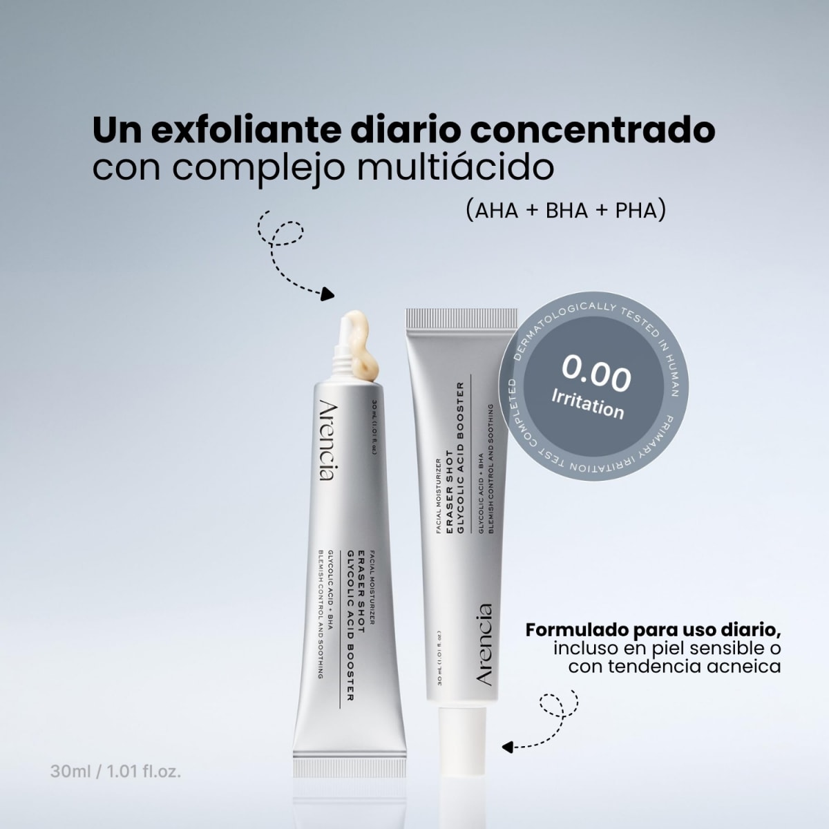 Arencia Eraser Shot Glycolic Acid Booster 30ml2