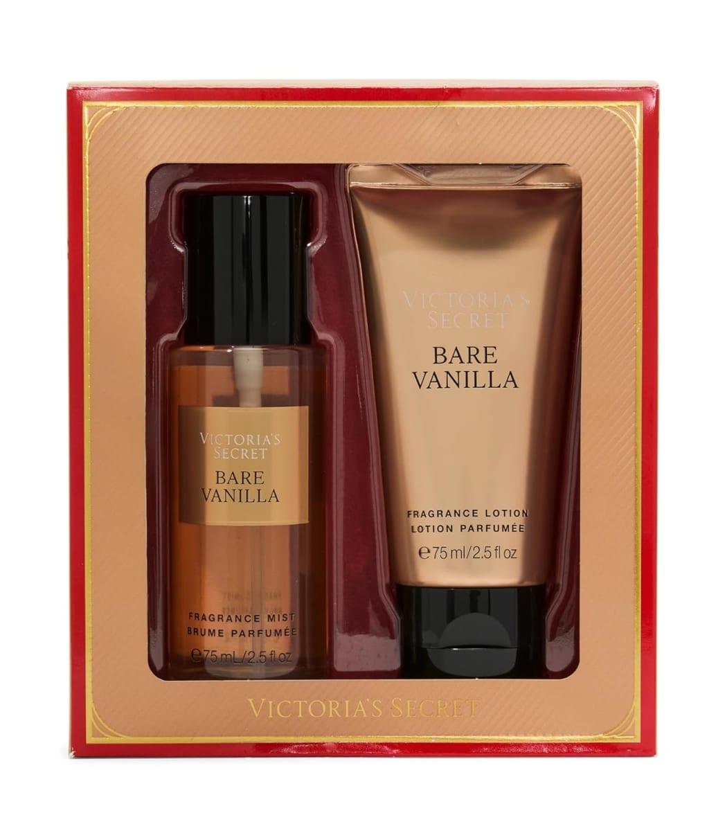 Victoria Secret Set Mini Bare Vainilla 75ml1