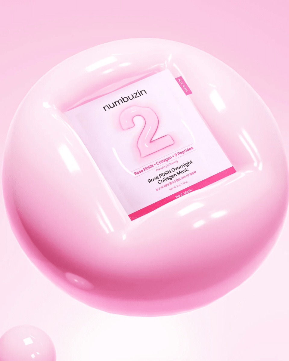 Numbuzin N°2 Rose PDRN Collagen Plumping Sheet Mask 33ml2