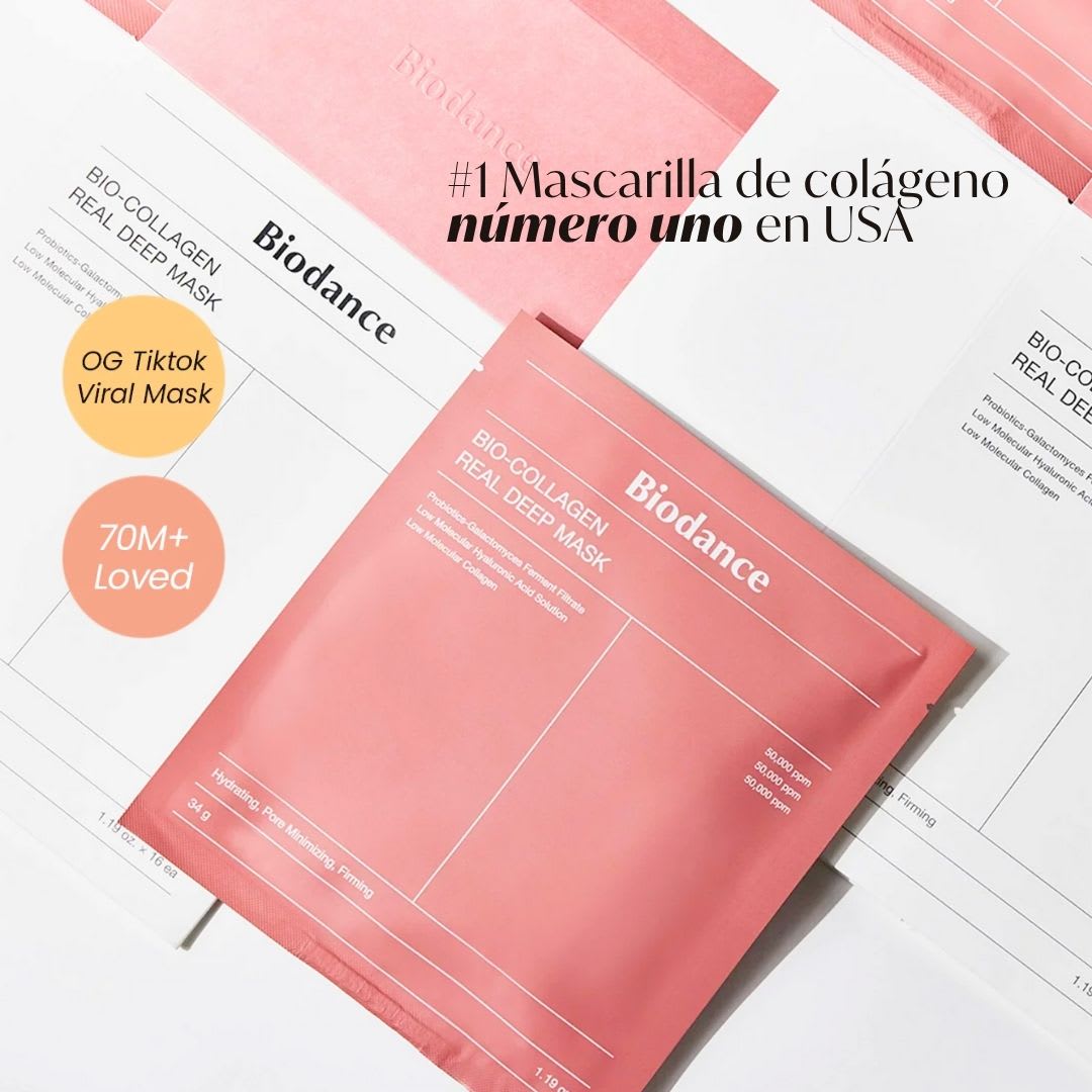 Biodance Set 4 Mascarilla Real Deep Mask12