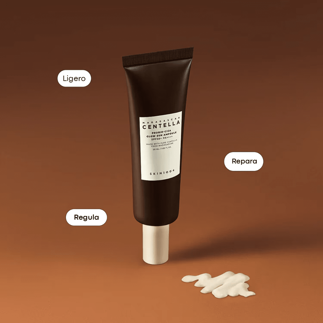 SKIN1004 Madagascar Centella Probio Cica Glow Sun Ampoule SPF 50+ PA++++ 50ml2