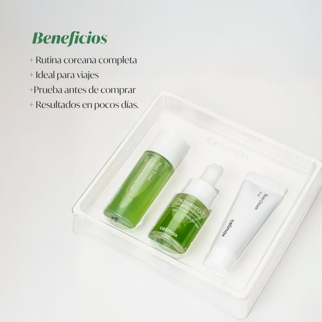 Celimax Noni Starter Kit Calming + Radiance Travel Kit3