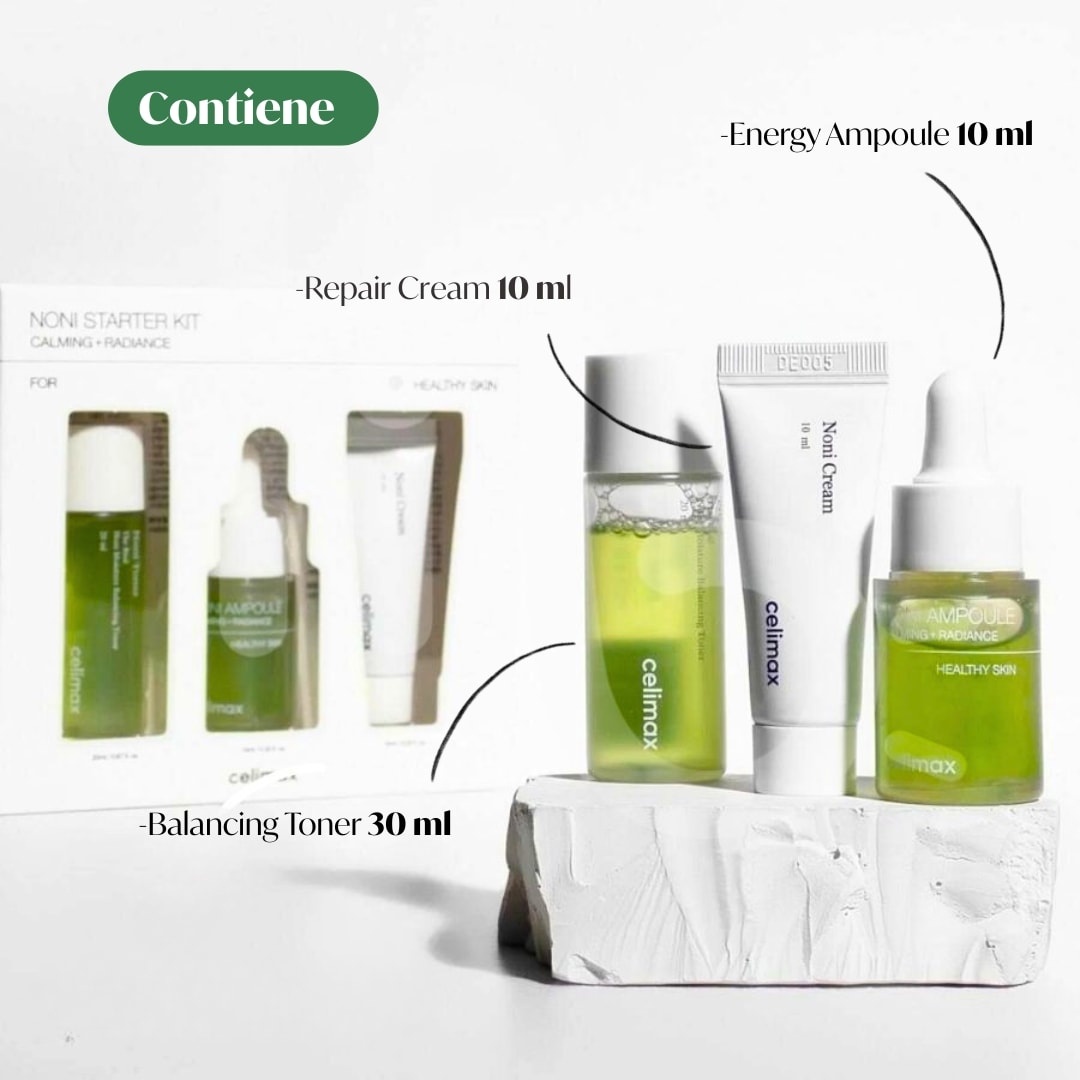 Celimax Noni Starter Kit Calming + Radiance Travel Kit5