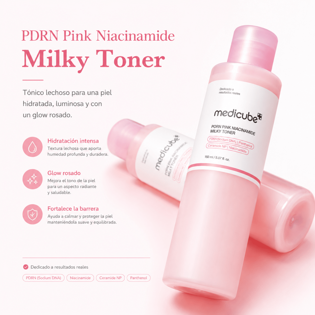 Medicube PDRN Pink Niacinamide Milky Toner 150ml1