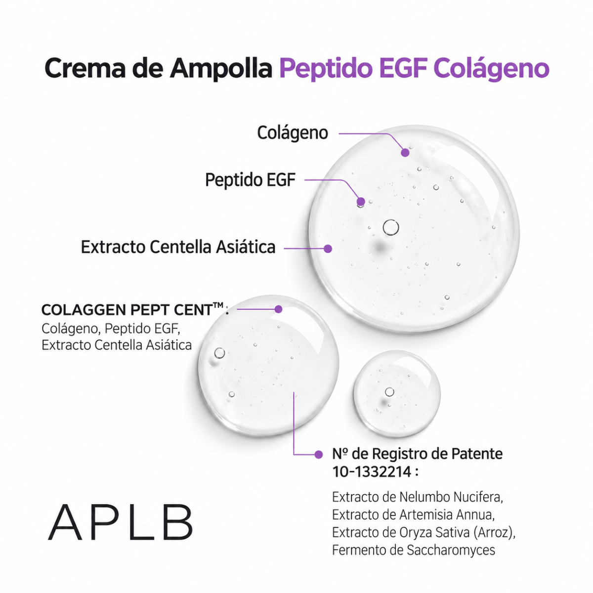 APLB Collagen EGF Peptide Ampoule Serum 40ml2