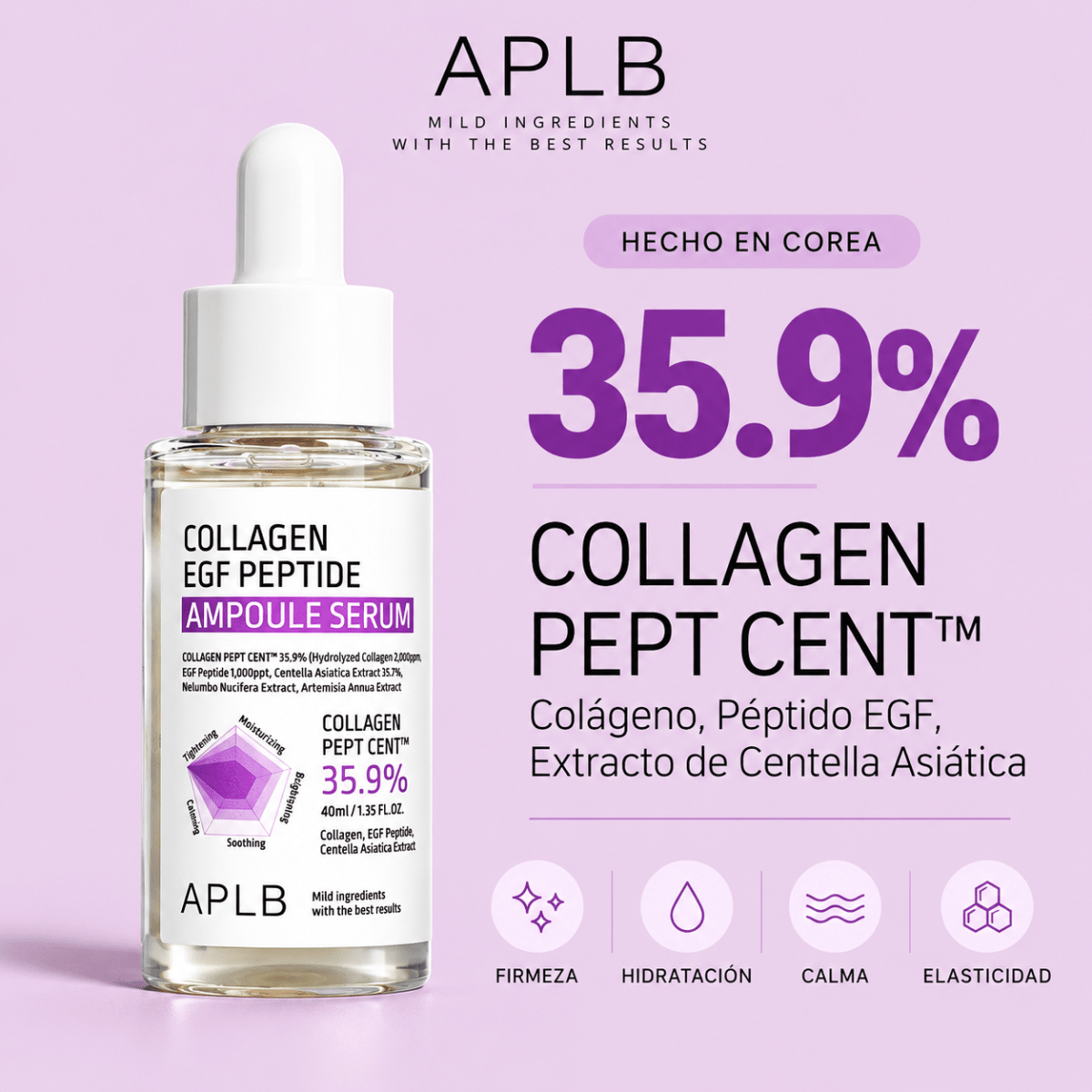 APLB Collagen EGF Peptide Ampoule Serum 40ml5