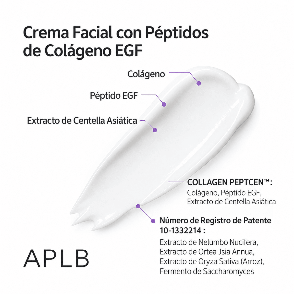 APLB Collagen EGF Peptide Facial Cream 55ml3