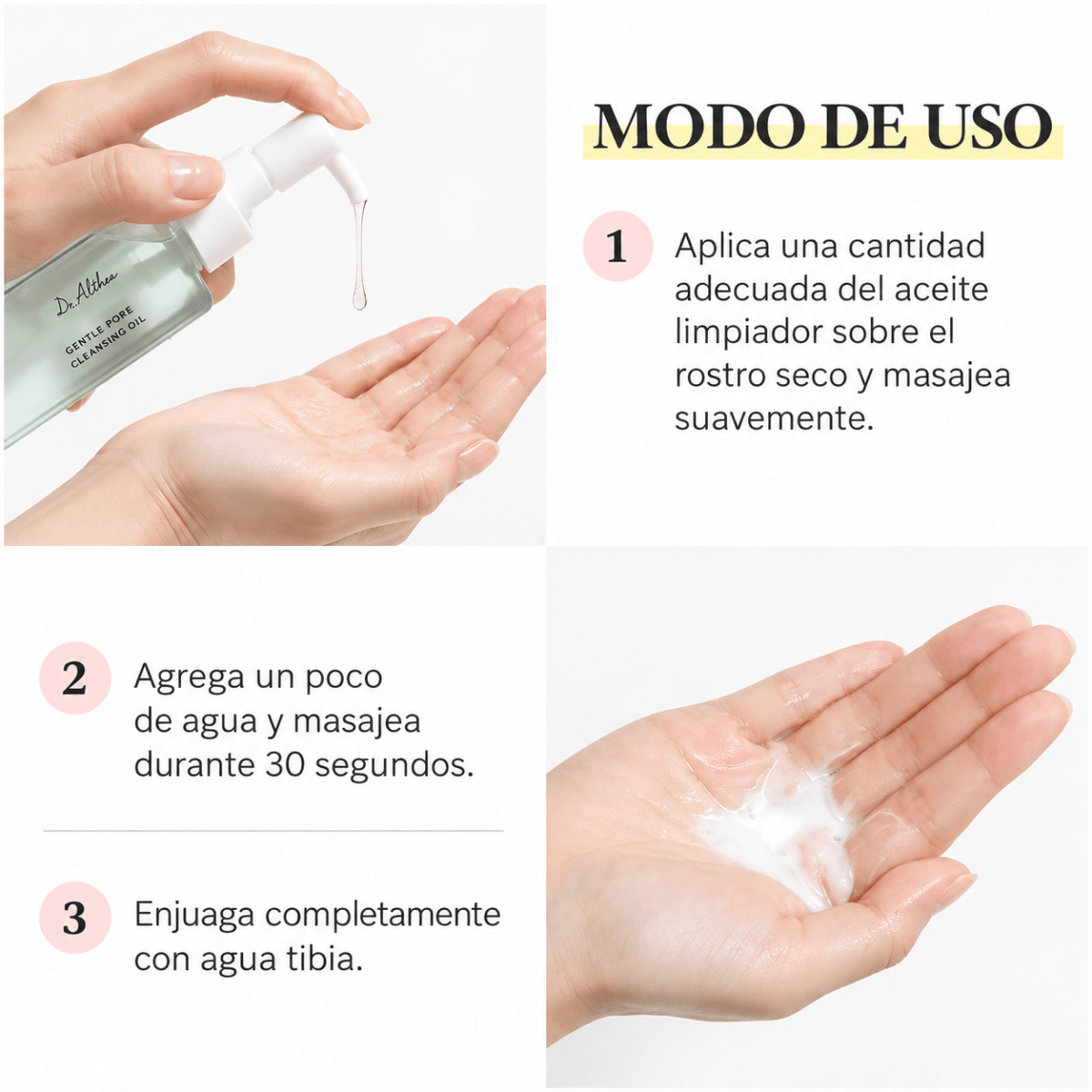 Dr Althea Gentle Pore Cleansing Oil 150ml3
