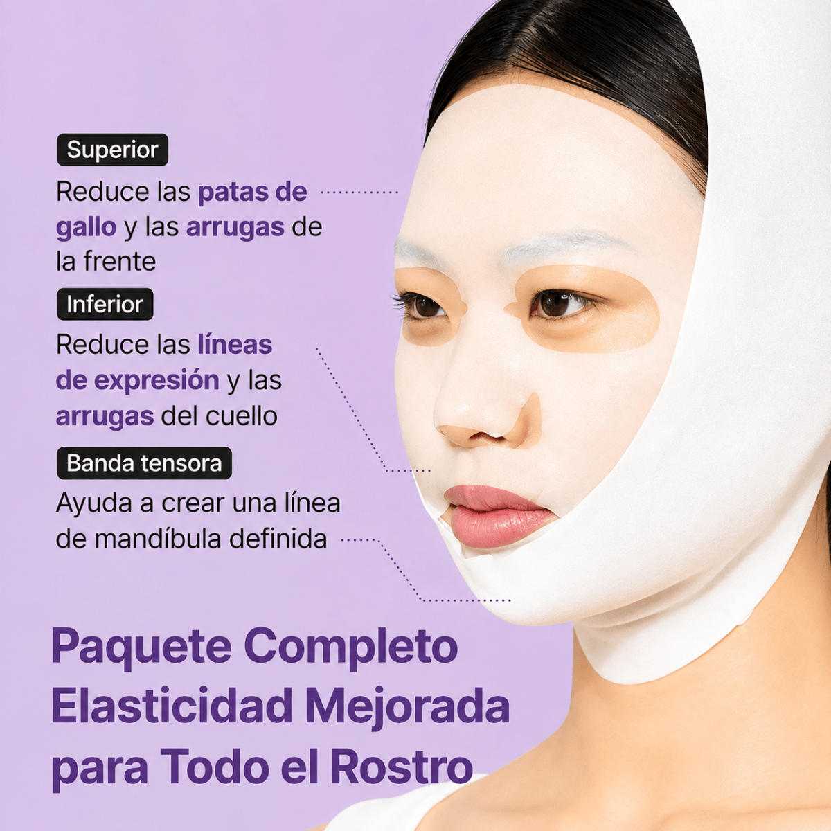 Numbuzin N°9+ NAD + BIO Lifting - Sil Full Face Mask 28ml3