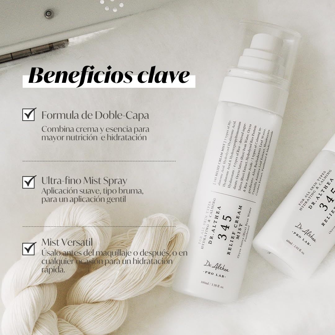 Dr Althea 345 Relief Cream Mist 60ml Bruma2