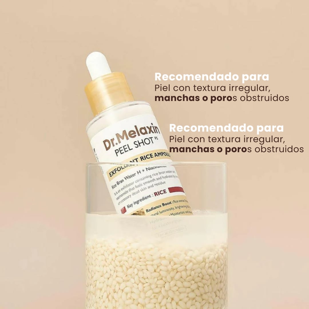 Dr Melaxin Peel Shot Exfoliating White Rice Ampoule 80ml5