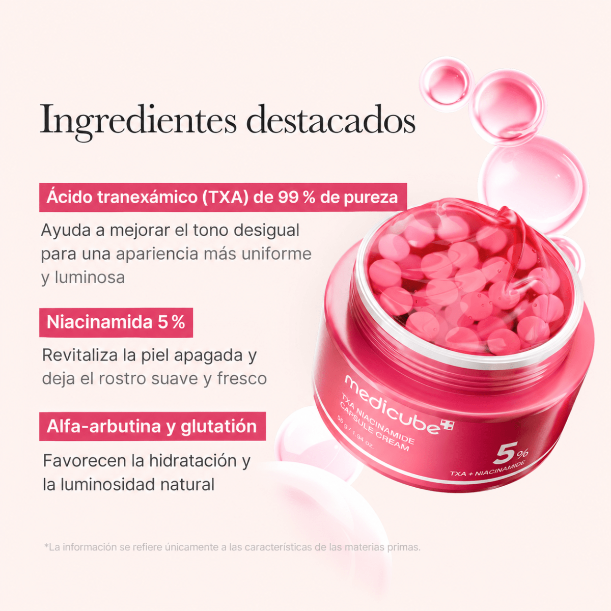 Medicube TXA Niacinamide Capsule Cream 55g2