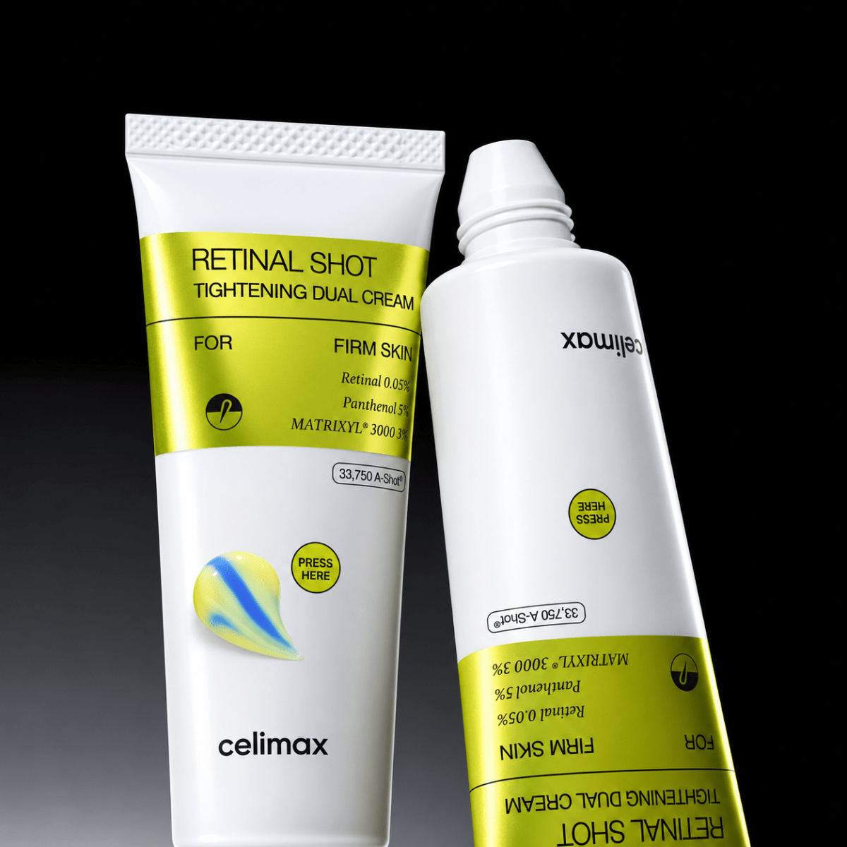 Celimax Retinal Shot Tightening Dual Cream 50ml4