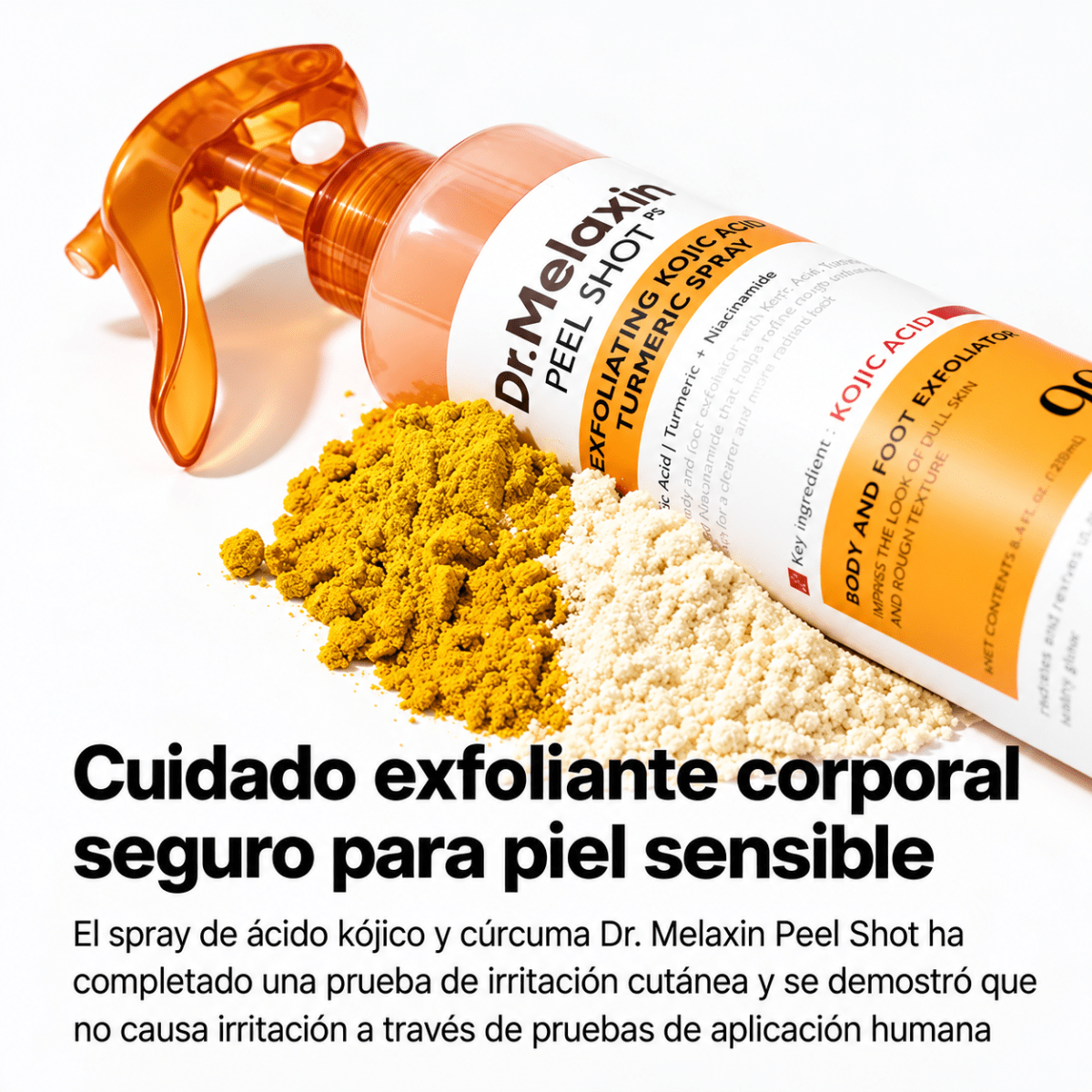 Dr Melaxin Peel Shot Exfoliating Kojic Acid Turmeric Spray 200ml2