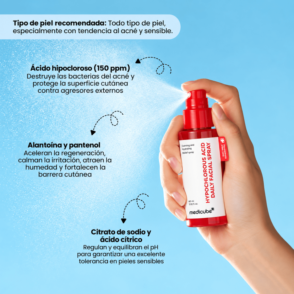 Medicube Hypochlorous Acid Daily Facial Spray 50ml3