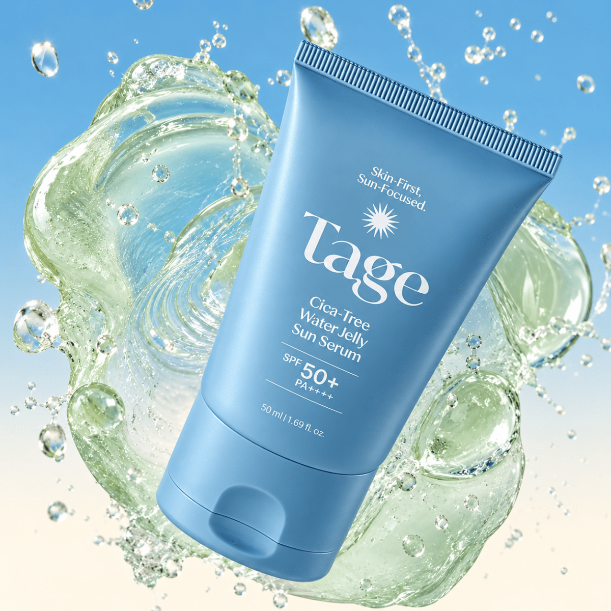 Tage Cica-Tree Water Jelly Sun Serum SPF 50+ PA ++++ 50ml5