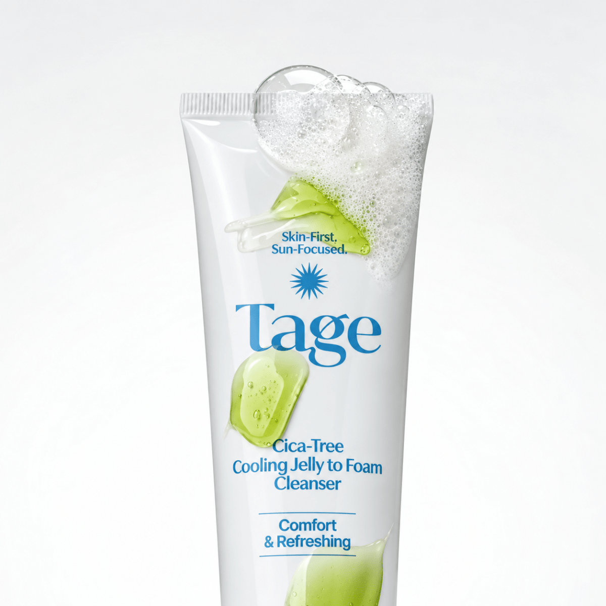 Tage Cica-Tree Cooling Jelly to Foam Cleanser 120ml4