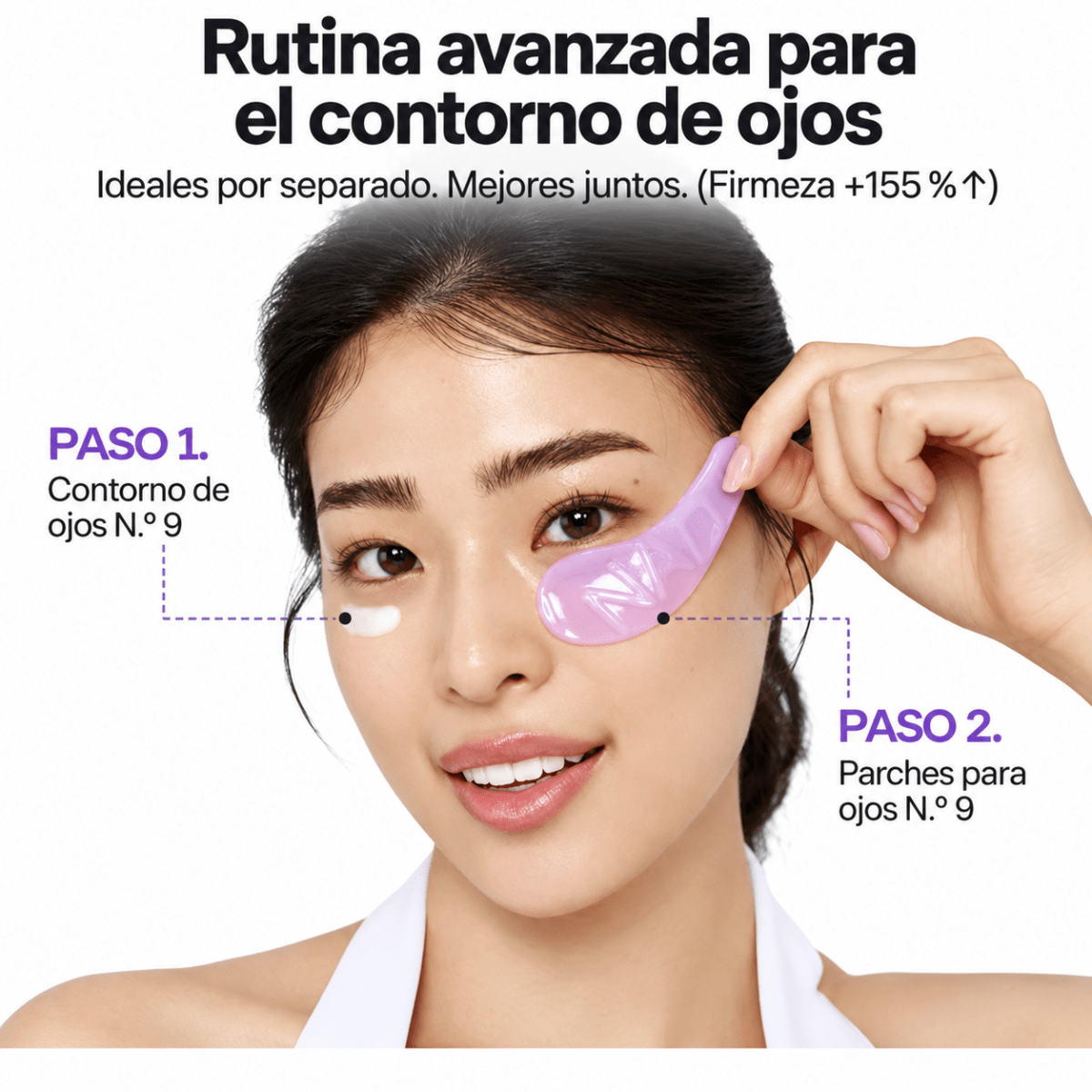 Numbuzin N°9+ Collagen Under Eye Patches x 5 Pares1