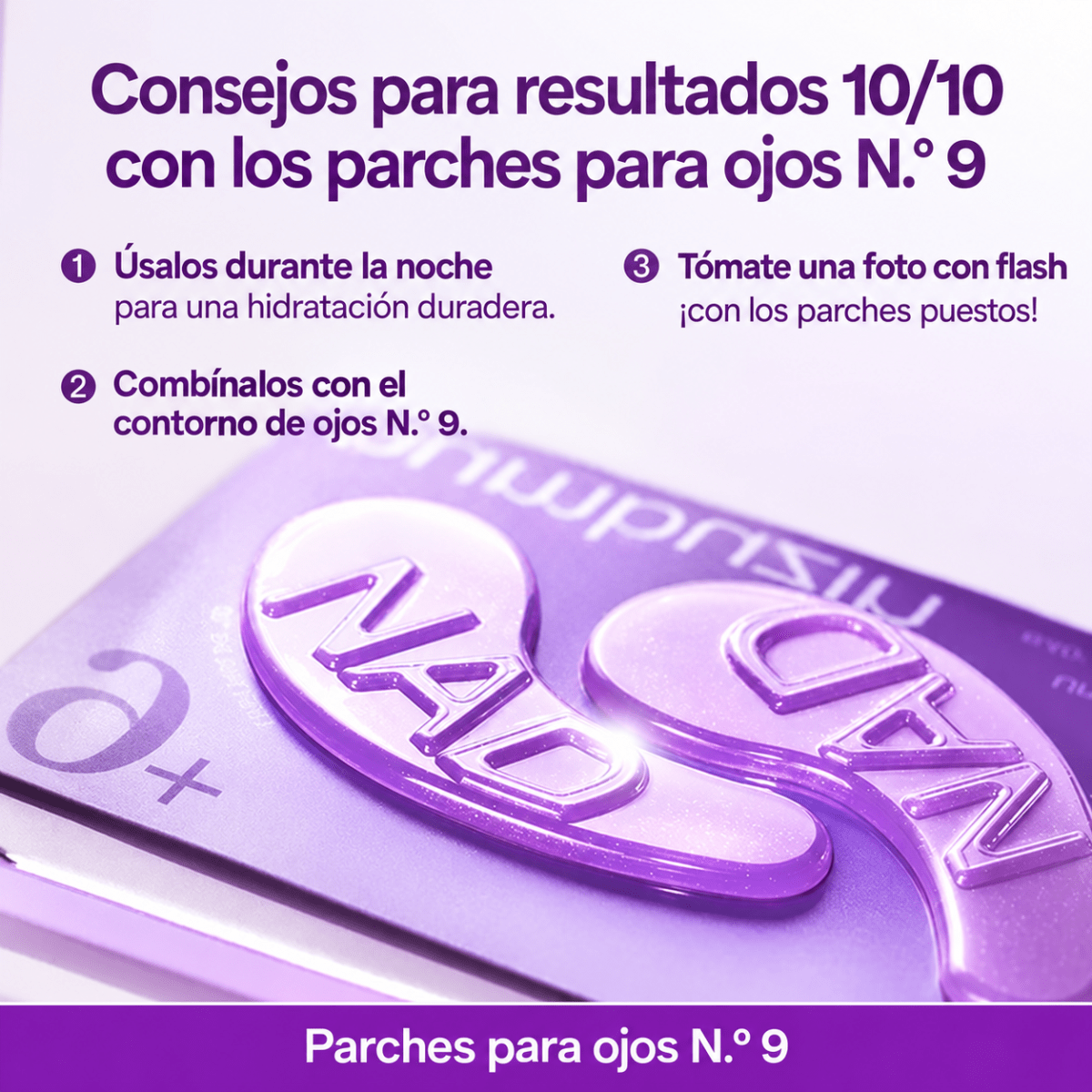 Numbuzin N°9+ Collagen Under Eye Patches x 5 Pares2
