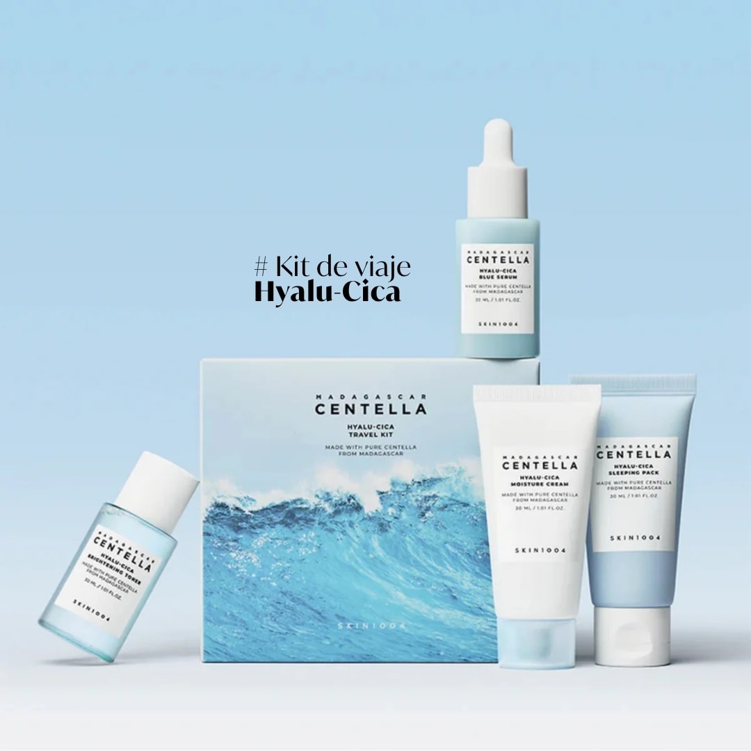 SKIN1004 Madagascar Centella Kit Travel Hyalu - Cica Kit Viajero 0
