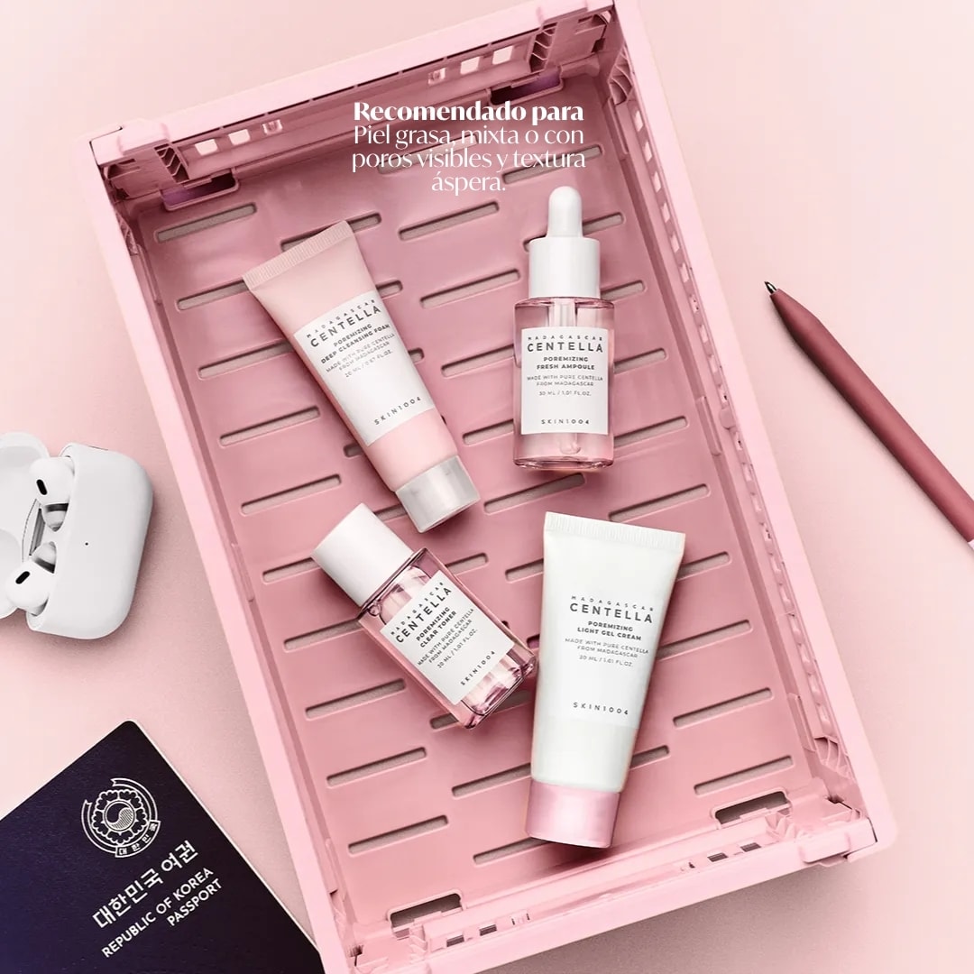 SKIN1004 Madagascar Centella Kit Travel Poremizing - Kit Viajero4